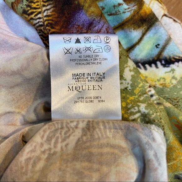 ALEXANDER McQUEEN Spring 2010 Plato's Atlantis Moth Camouflage Tank Dress Sz 44 - Picture 12 of 16